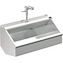 PALUXY 48 INCH TROUGH URINAL W/FLUSH VALVE