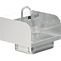 COMAL 14 x 10 x 5 HANDSINK WITH DECK FAUCET END SPLASH BOTH SIDES