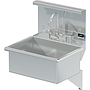 BLANCO 22 X 16 SCRUB UP SINK DECK W / WRIST BLADE HANDLES / SHELF